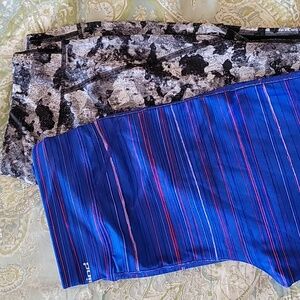 HIND AND AVIA ATHLETIC LEGGINGS, SET OF TWO